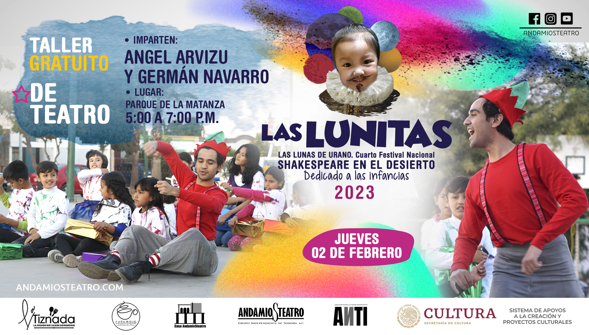 6 Eventos Las Lunitas_Taller Teatro